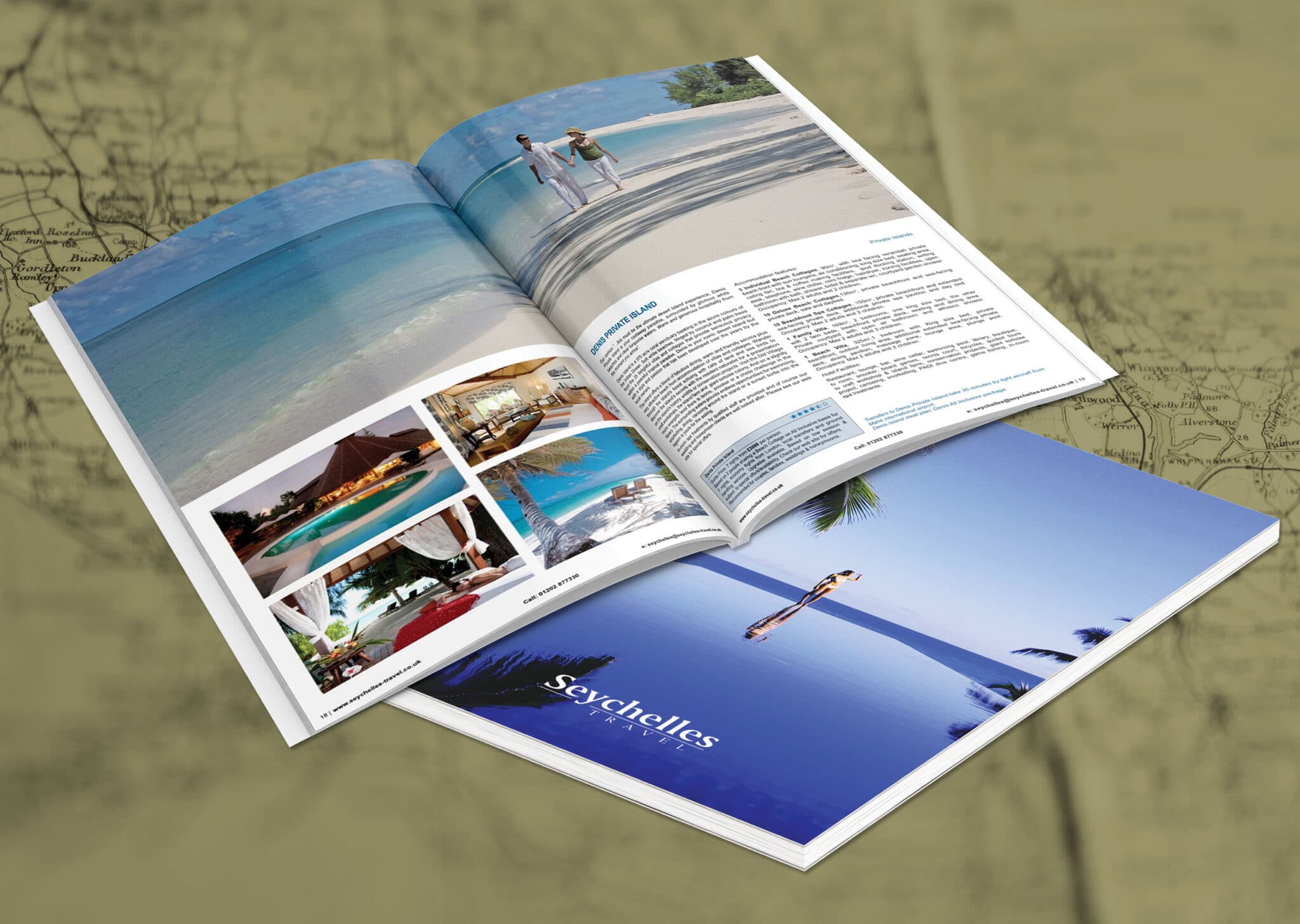A4 Portrait Holiday Brochure Design And Print 2560x1820px