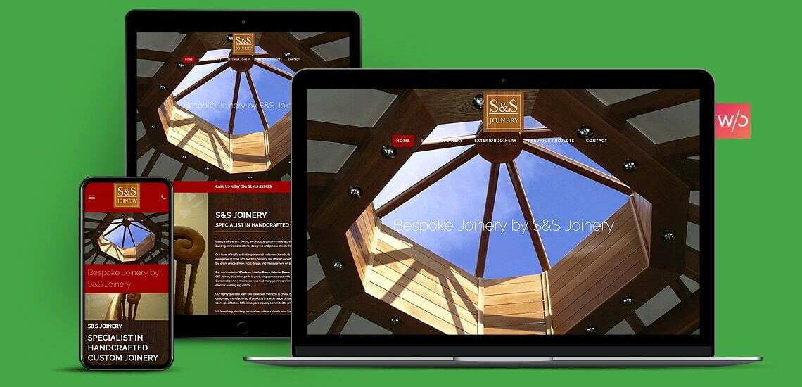 Bespoke Joinery Without Code Website Design