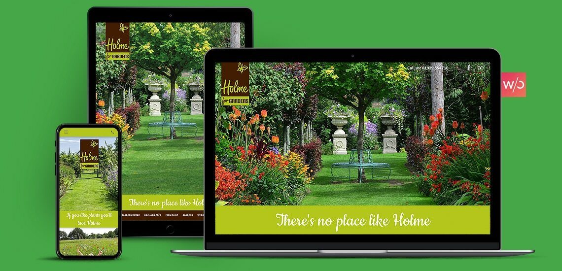 Garden Centre Without Code Website Design