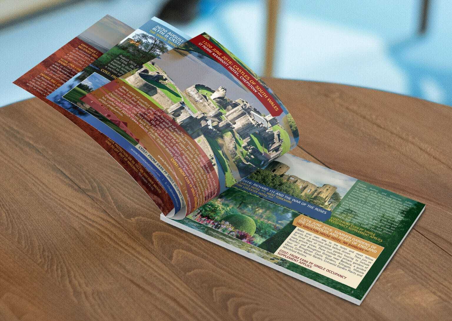 Landscape Holiday Brochure Design And Print V2