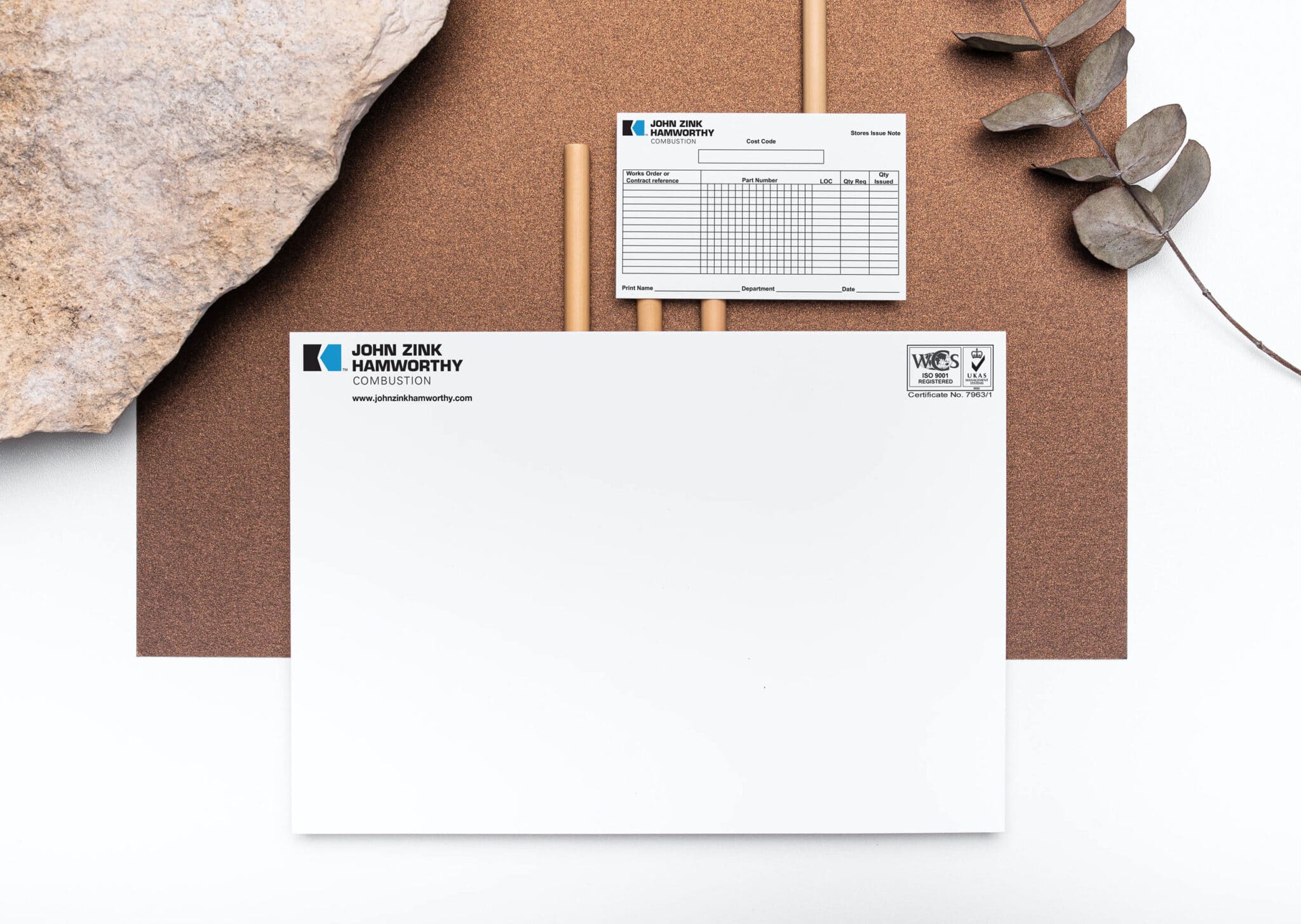 Issue Notes And Landscape Letterhead Printing