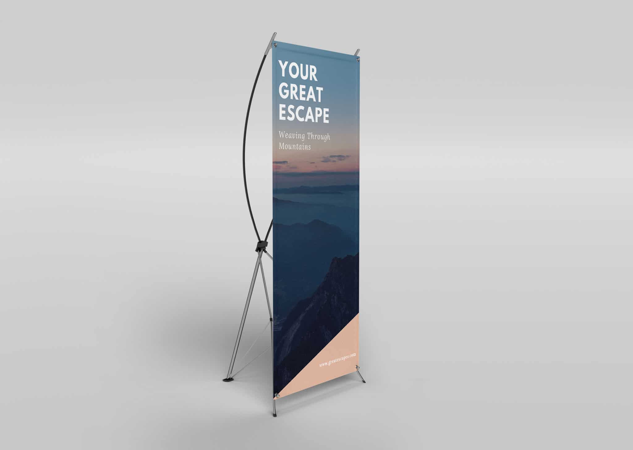 A Z Design And Print Services X Stand Banner