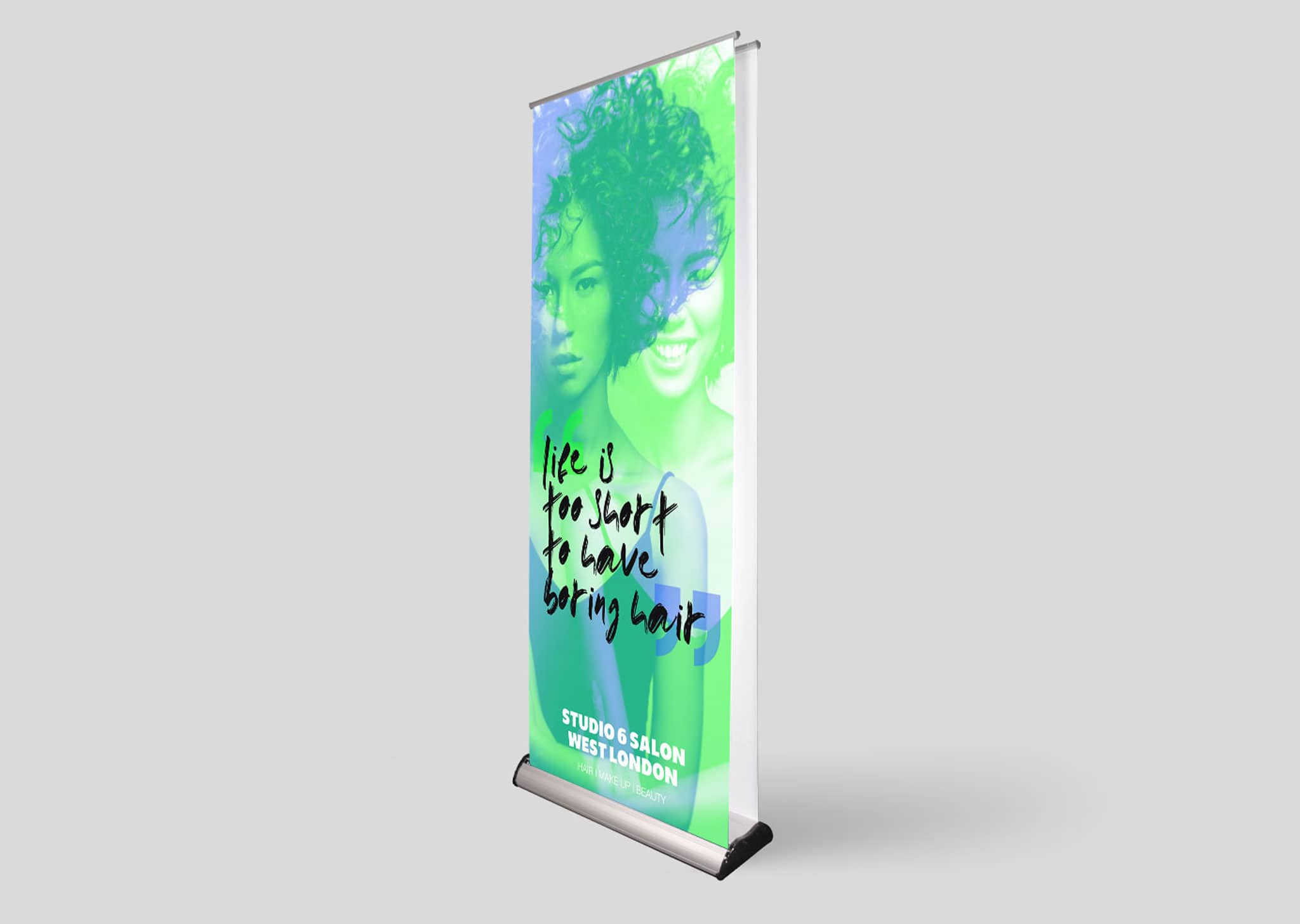 A Z Design And Print Services Double Sided Roll Up Banners