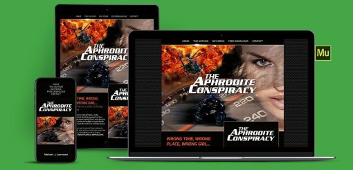 Authors Adobe Muse Website Design